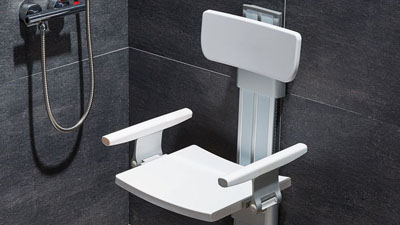 Luxury shower chair wall mounted