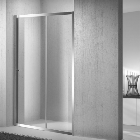 sliding shower door wall to wall